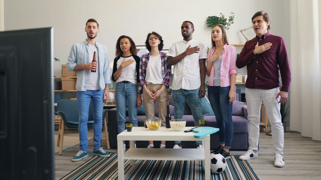 diverse people living together